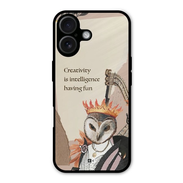 Creativity Intelligence Metal Back Case for iPhone 16