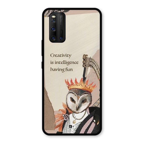 Creativity Intelligence Metal Back Case for iQOO 3