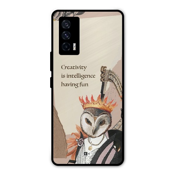 Creativity Intelligence Metal Back Case for iQOO 7 5G