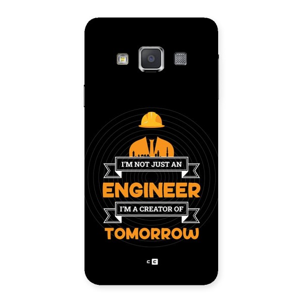 Creator Of Tomorrow Back Case for Galaxy A3