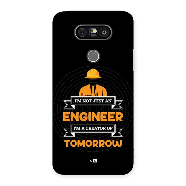 Creator Of Tomorrow Back Case for LG G5