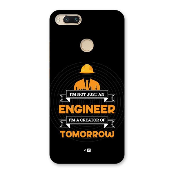 Creator Of Tomorrow Back Case for Mi A1