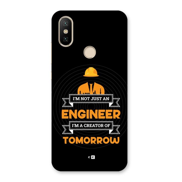 Creator Of Tomorrow Back Case for Mi A2