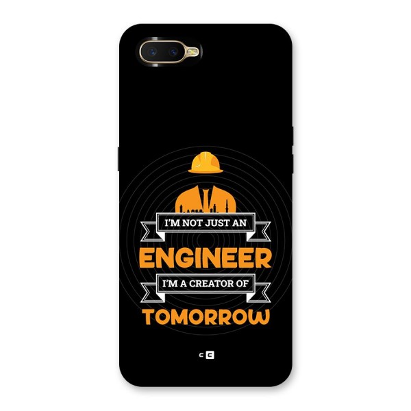 Creator Of Tomorrow Back Case for Oppo K1