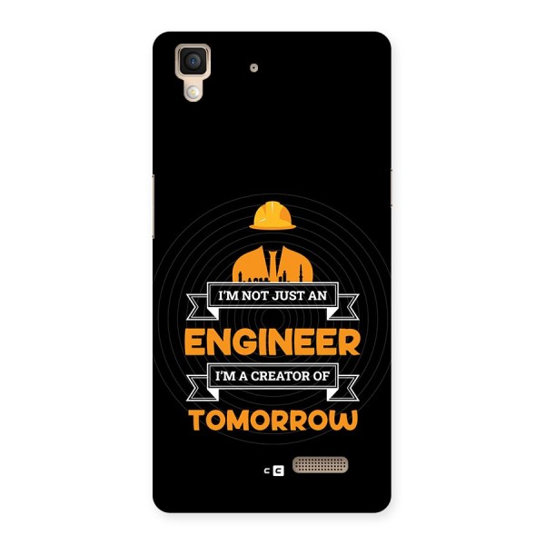 Creator Of Tomorrow Back Case for Oppo R7