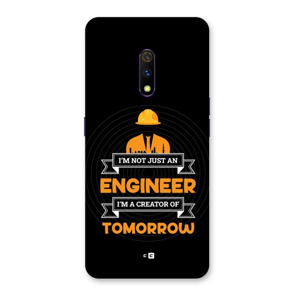 Creator Of Tomorrow Back Case for Realme X