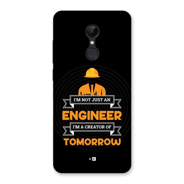 Creator Of Tomorrow Back Case for Redmi 5