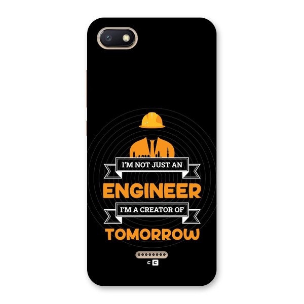 Creator Of Tomorrow Back Case for Redmi 6A