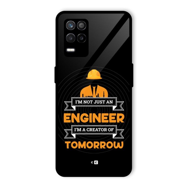 Creator Of Tomorrow Glass Back Case for Realme 8s 5G