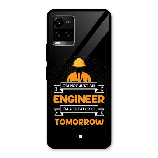 Creator Of Tomorrow Glass Back Case for Vivo Y21T