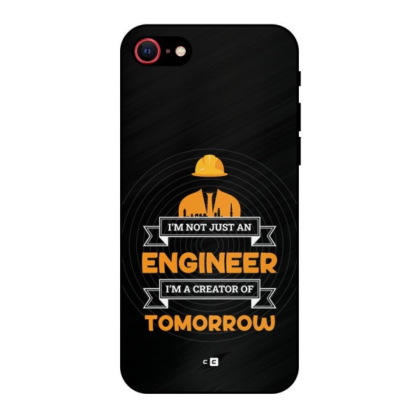 Creator Of Tomorrow Metal Back Case for iPhone 8