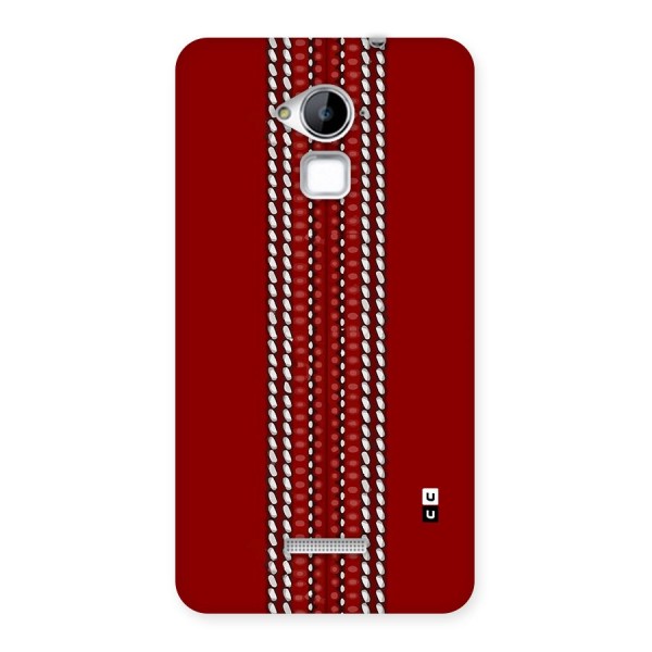 Cricket Ball Pattern Back Case for Coolpad Note 3