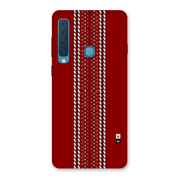 Cricket Ball Pattern Back Case for Galaxy A9 (2018)