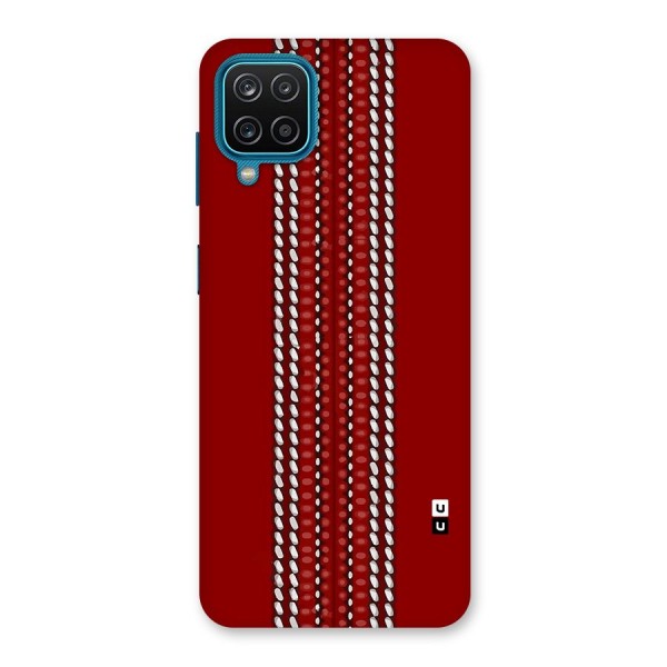 Cricket Ball Pattern Back Case for Galaxy F12