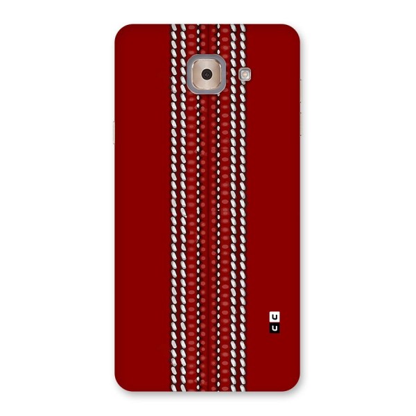 Cricket Ball Pattern Back Case for Galaxy J7 Max