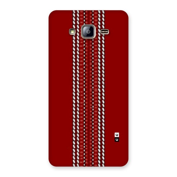 Cricket Ball Pattern Back Case for Galaxy On5