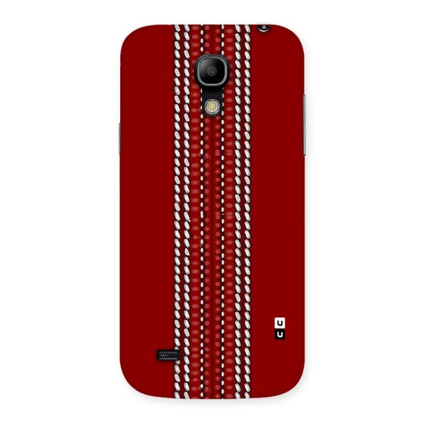 Cricket Ball Pattern Back Case for Galaxy S4 Mini