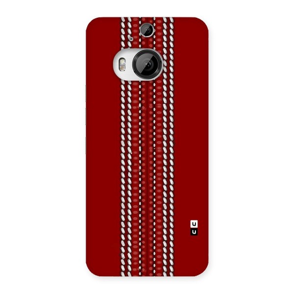 Cricket Ball Pattern Back Case for HTC One M9 Plus