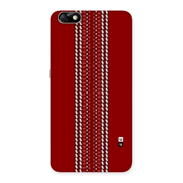 Cricket Ball Pattern Back Case for Honor 4X