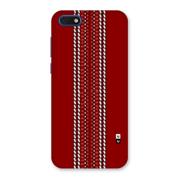 Cricket Ball Pattern Back Case for Honor 7s