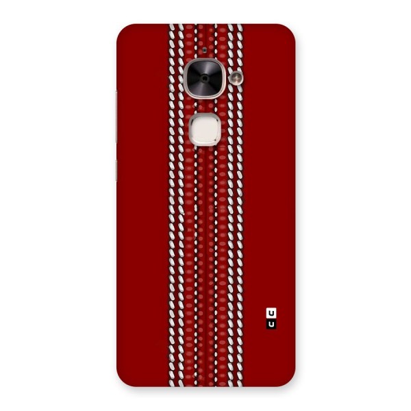 Cricket Ball Pattern Back Case for Le 2