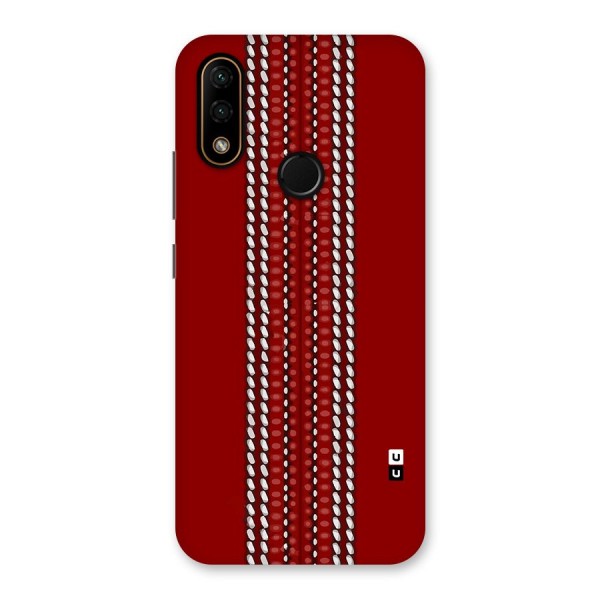 Cricket Ball Pattern Back Case for Lenovo A6 Note