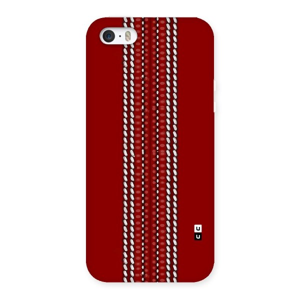 Cricket Ball Pattern Back Case for iPhone 5 5s