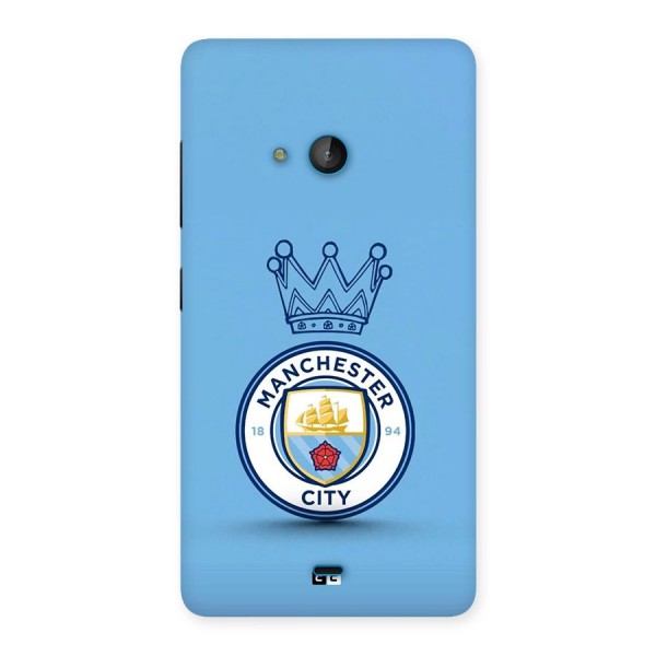 Crown City FC Back Case for Lumia 540