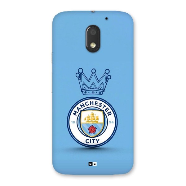 Crown City FC Back Case for Moto E3 Power