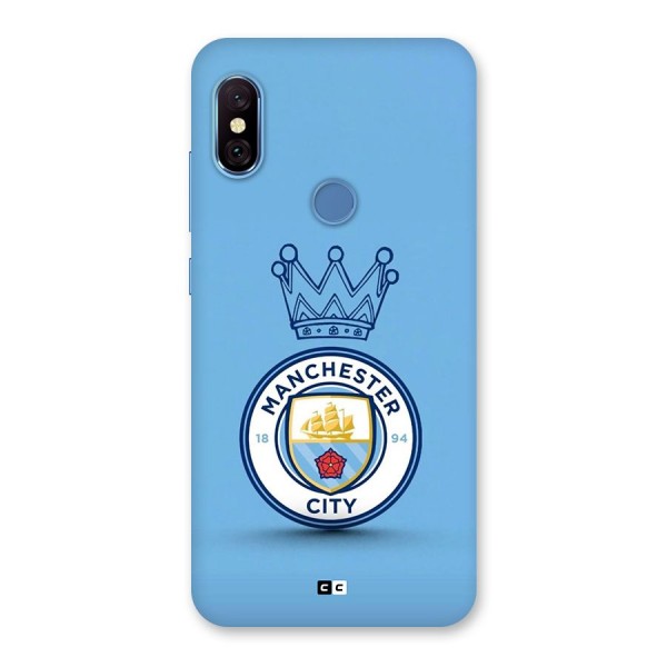 Crown City FC Back Case for Redmi Note 6 Pro