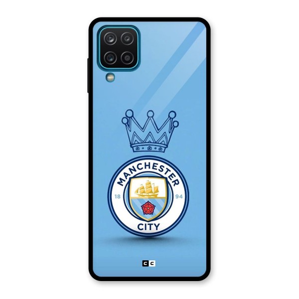 Crown City FC Glass Back Case for Galaxy A12