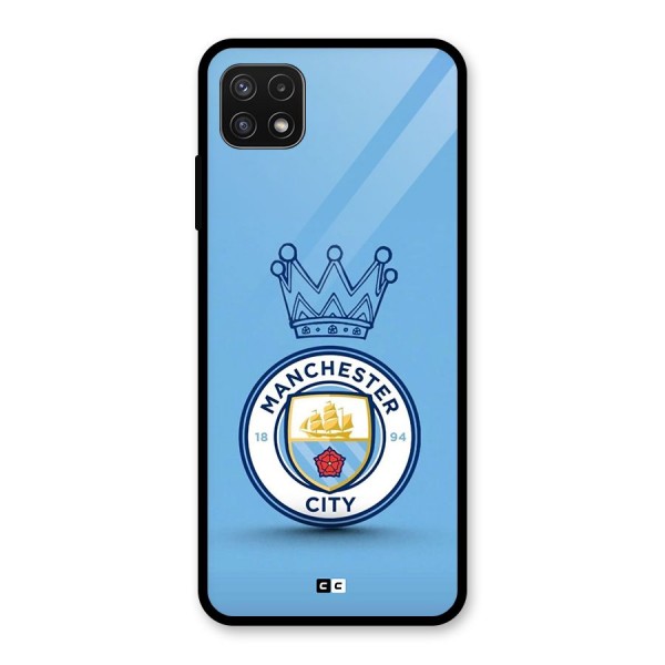 Crown City FC Glass Back Case for Galaxy A22 5G