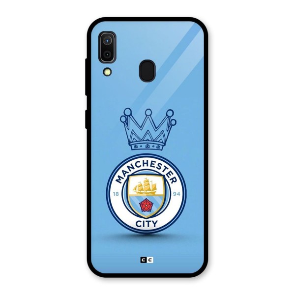 Crown City FC Glass Back Case for Galaxy A30