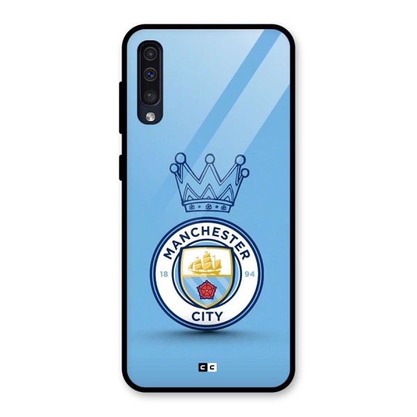 Crown City FC Glass Back Case for Galaxy A30s