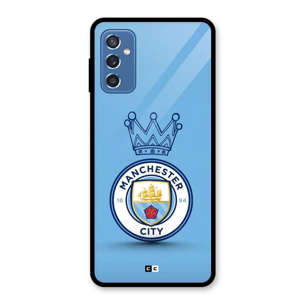 Crown City FC Glass Back Case for Galaxy M52 5G