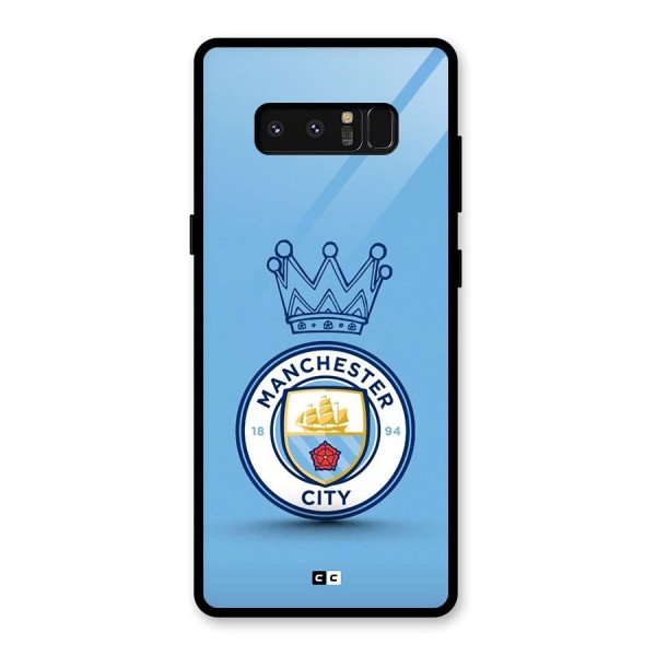 Crown City FC Glass Back Case for Galaxy Note 8