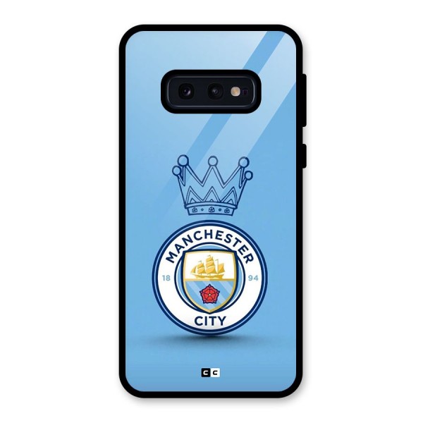 Crown City FC Glass Back Case for Galaxy S10e