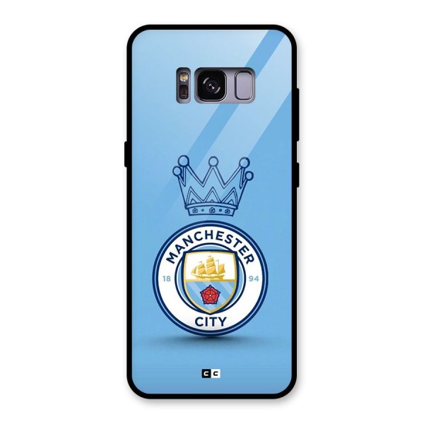 Crown City FC Glass Back Case for Galaxy S8