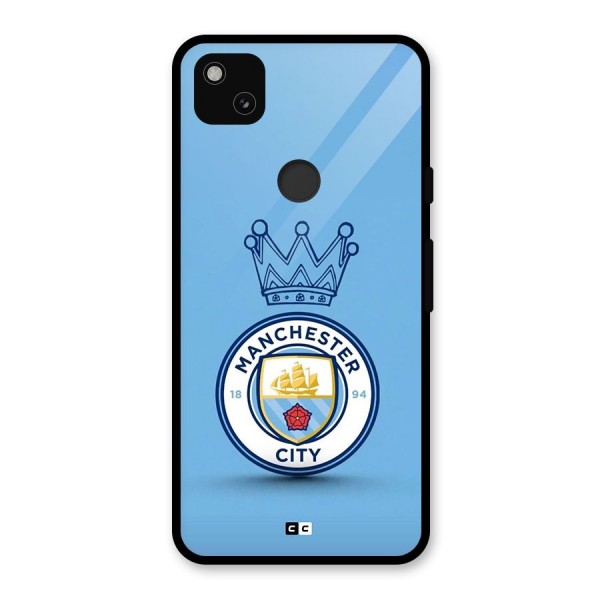 Crown City FC Glass Back Case for Google Pixel 4a