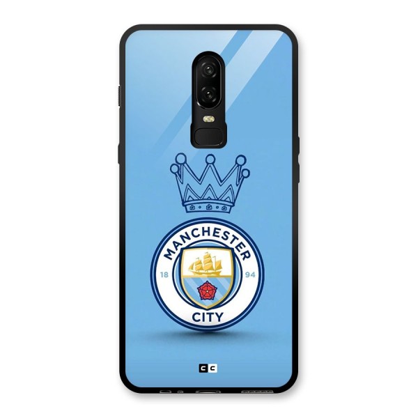 Crown City FC Glass Back Case for OnePlus 6