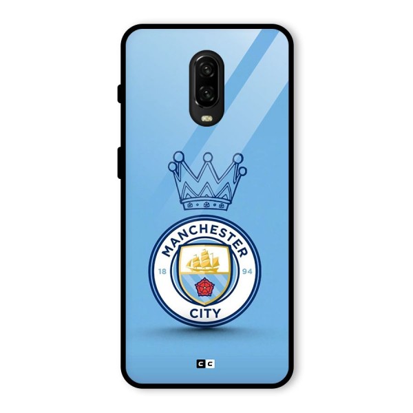 Crown City FC Glass Back Case for OnePlus 6T