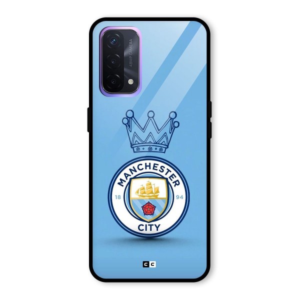 Crown City FC Glass Back Case for Oppo A74 5G