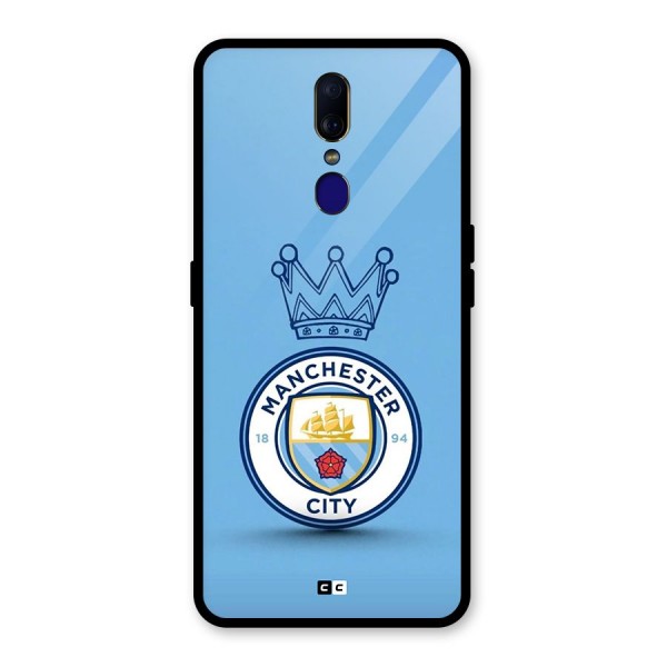 Crown City FC Glass Back Case for Oppo F11