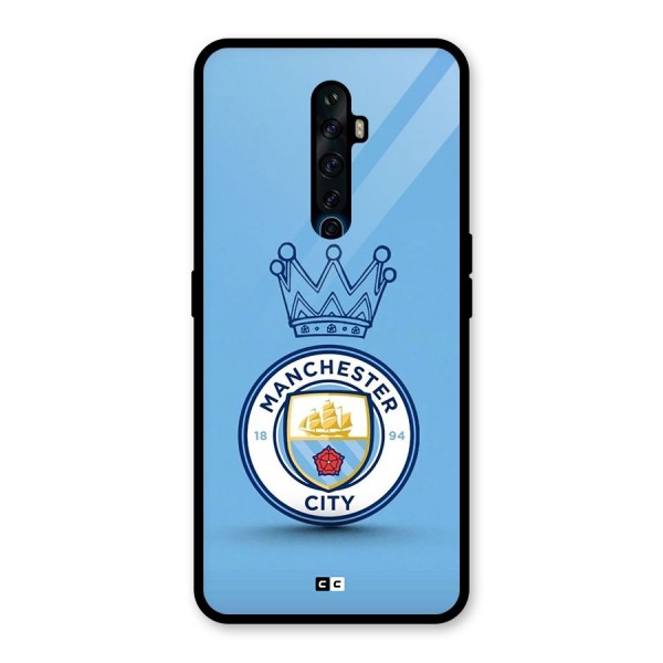 Crown City FC Glass Back Case for Oppo Reno2 F