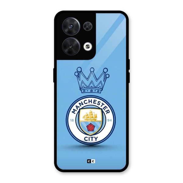 Crown City FC Glass Back Case for Oppo Reno8 5G