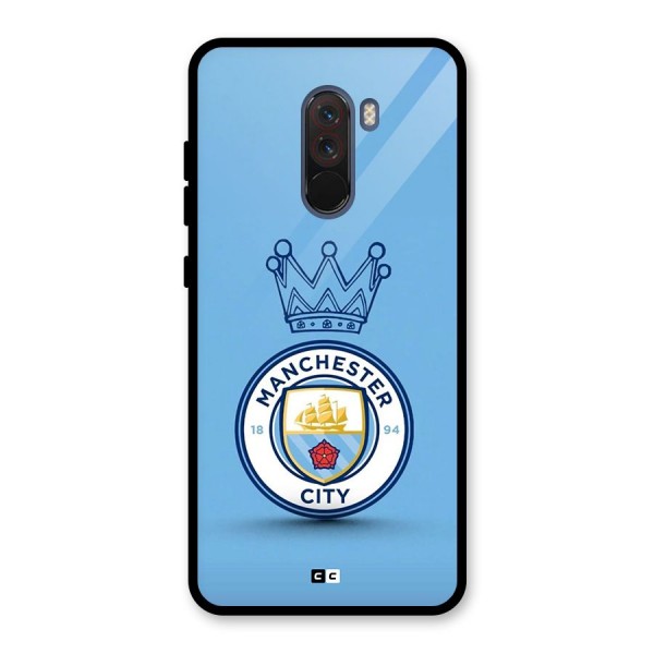 Crown City FC Glass Back Case for Poco F1