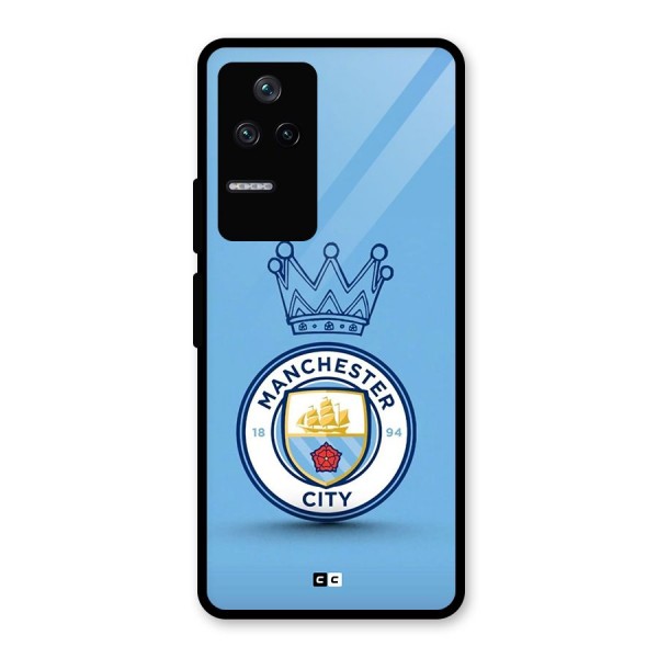 Crown City FC Glass Back Case for Poco F4 5G