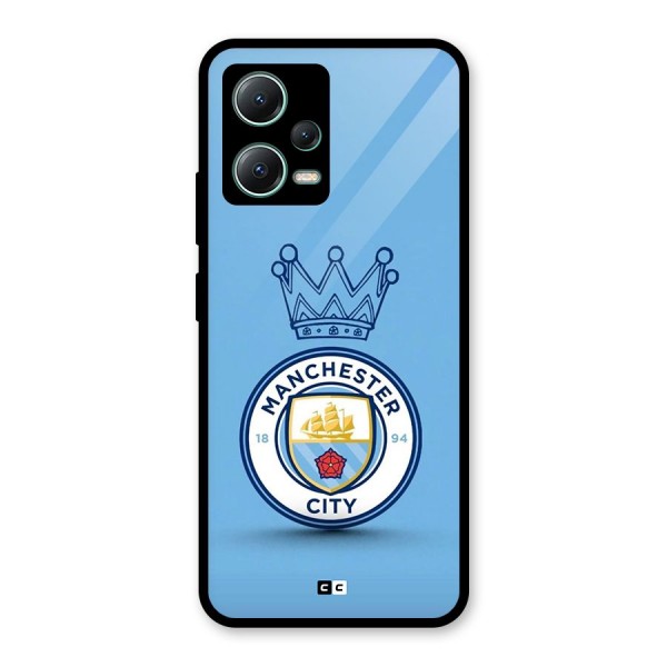 Crown City FC Glass Back Case for Poco X5