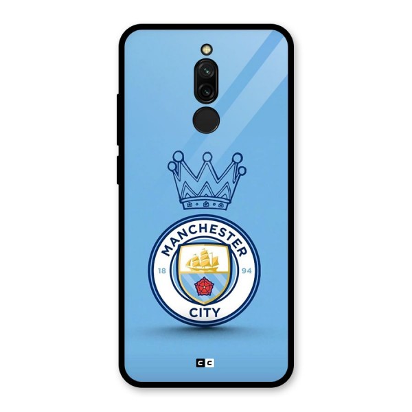 Crown City FC Glass Back Case for Redmi 8