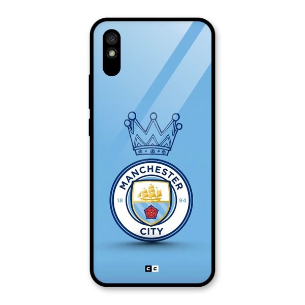 Crown City FC Glass Back Case for Redmi 9i